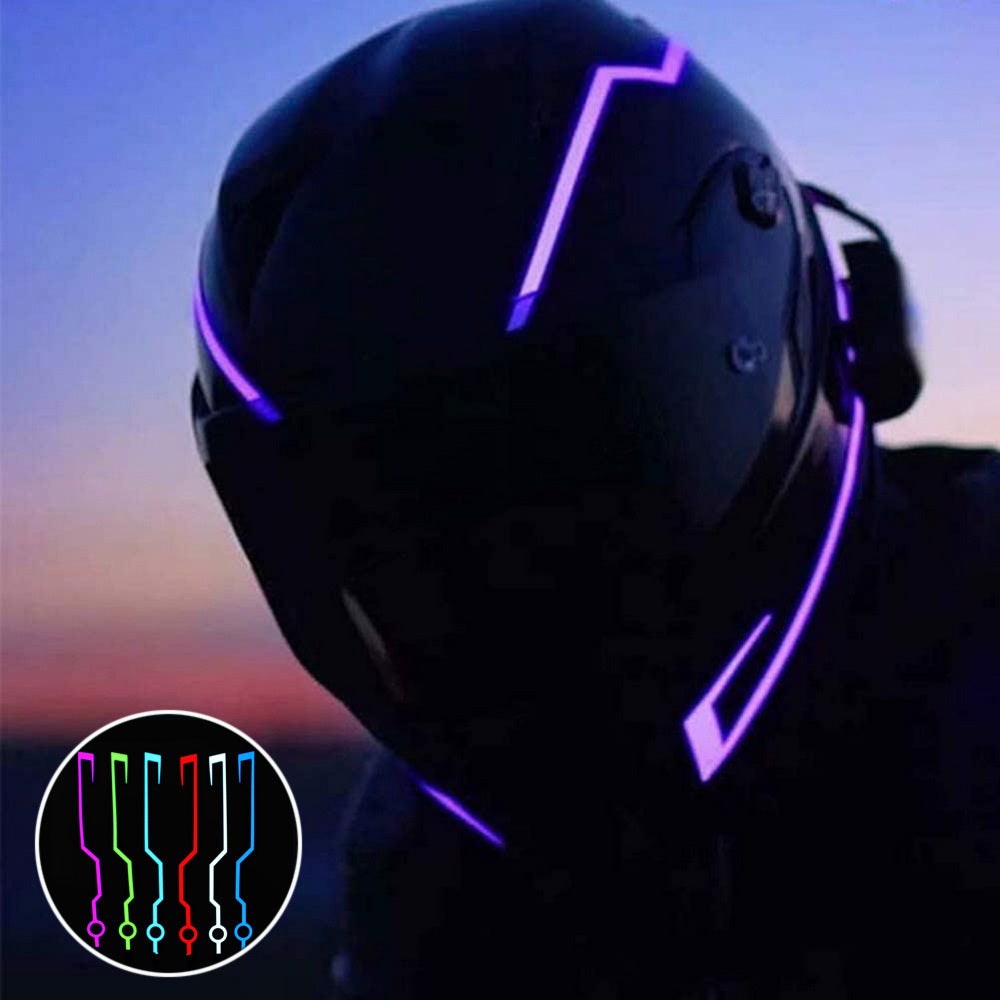  Helmet Motorcycle Light Riding