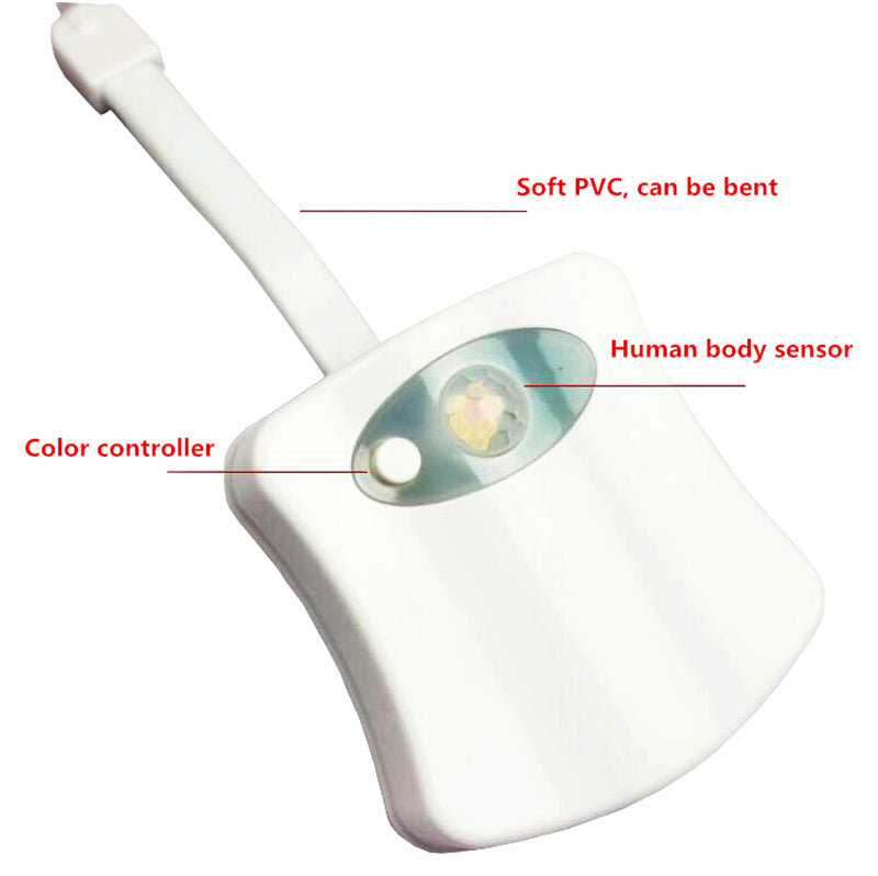  Toilet Induction LED Night Light