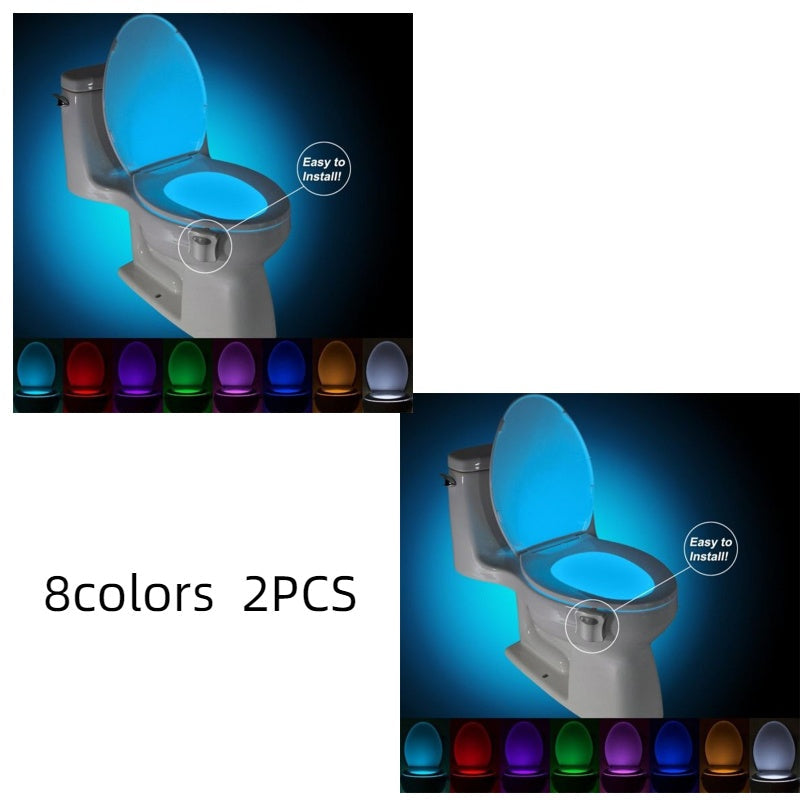  Toilet Induction LED Night Light