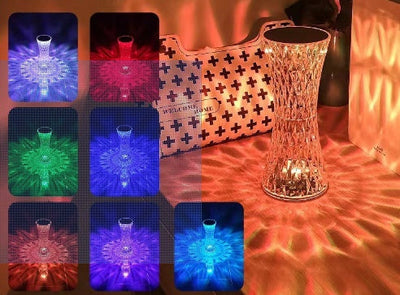  Creative Crystal Diamond Table Lamp